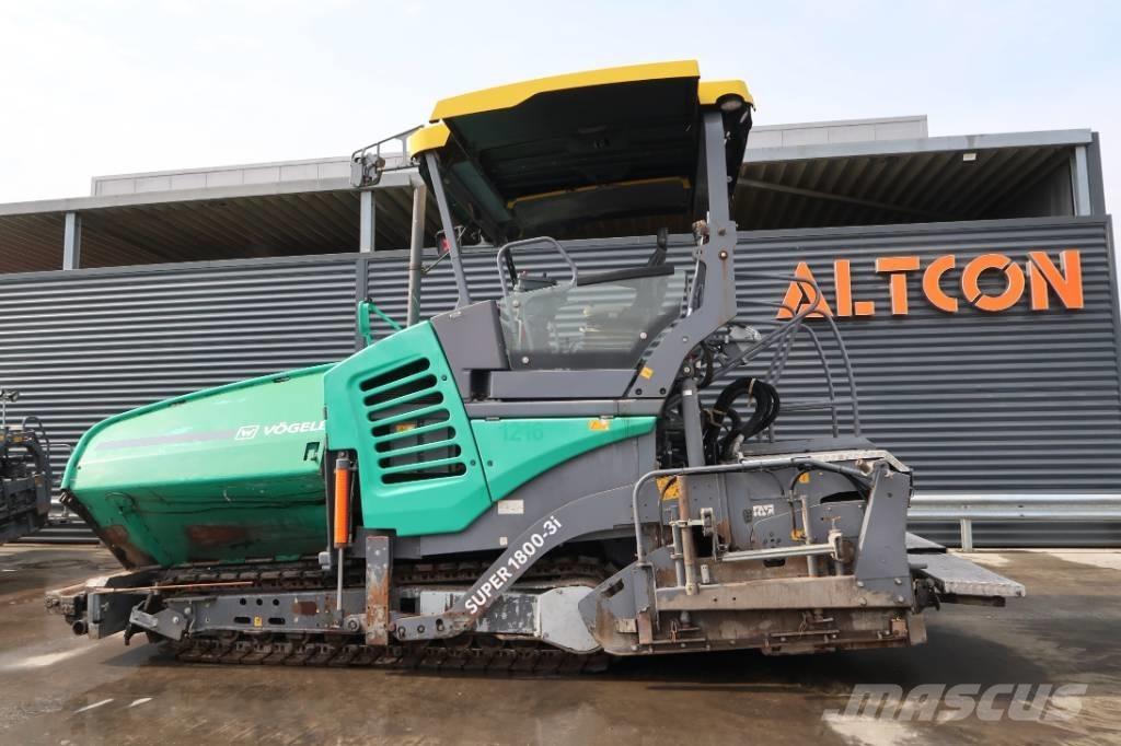 Vögele SUPER 1800-3I Asfaldilaoturid