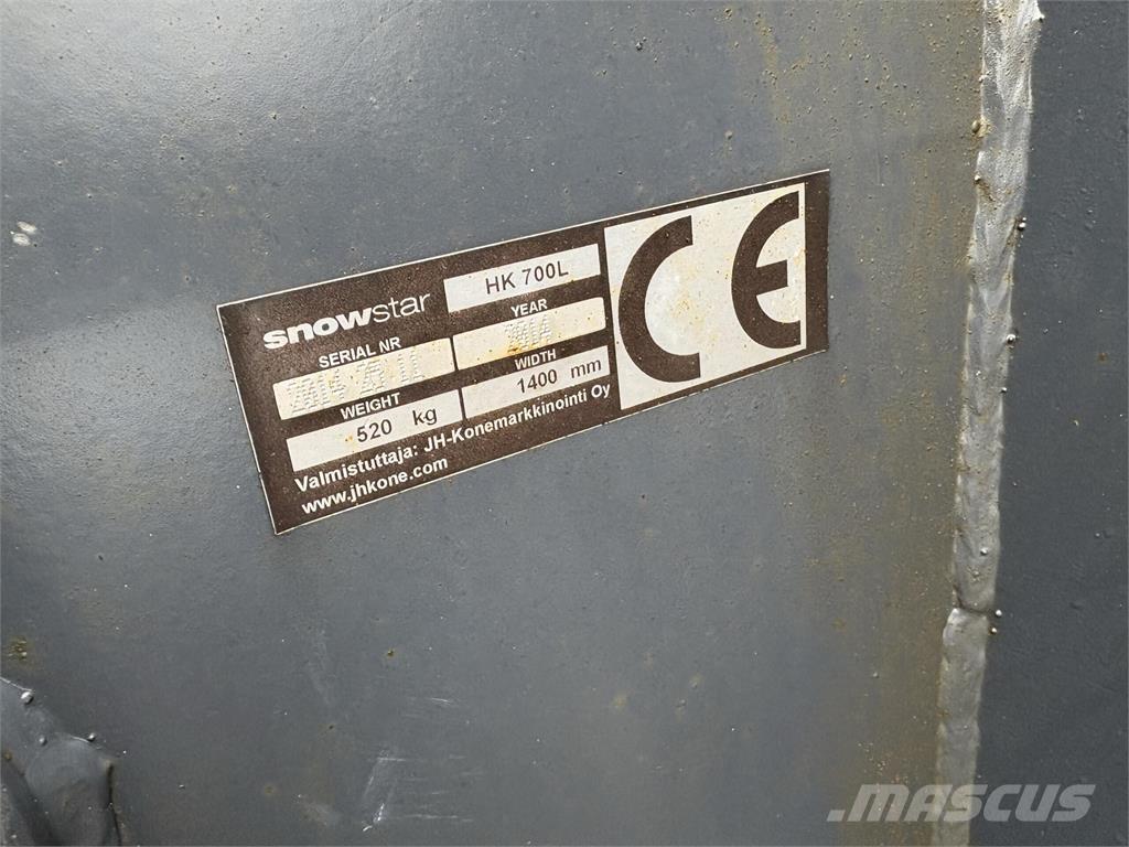 Snowstar HK700L Liivapuisturid ja soolapuisturid