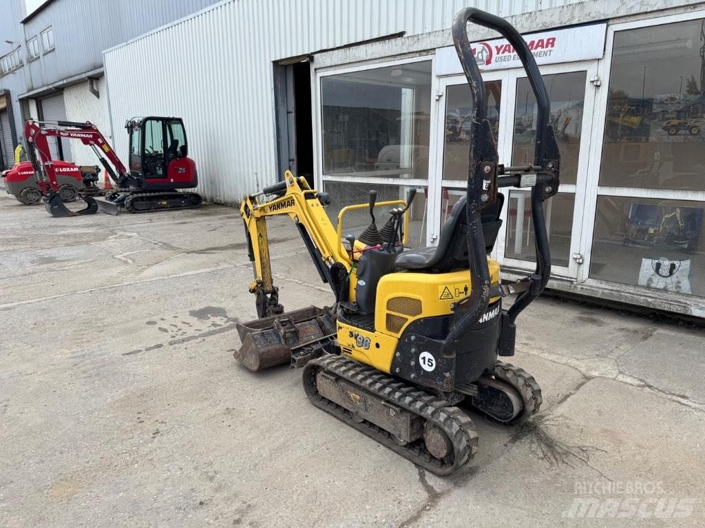 Yanmar SV08 (1C171) Miniekskavaatorid < 7 t