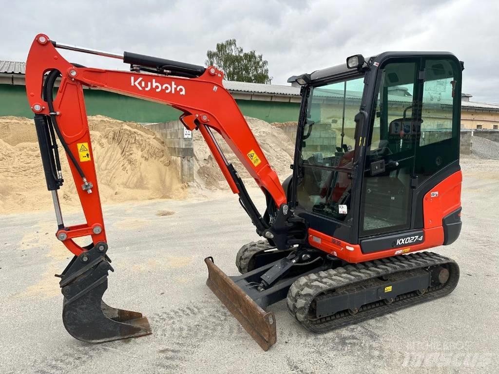Kubota kx 027-4 Miniekskavaatorid < 7 t