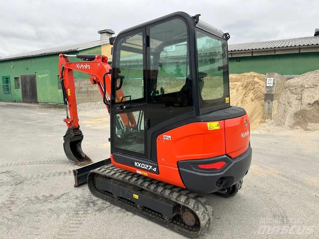 Kubota kx 027-4 Miniekskavaatorid < 7 t