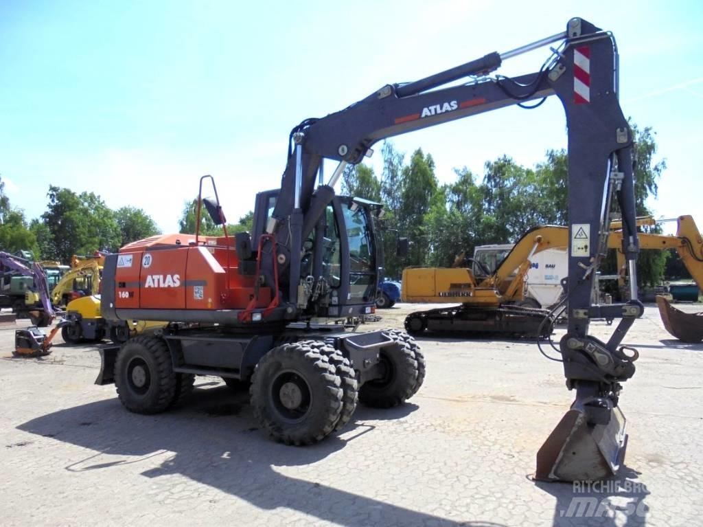 Atlas 160 W Ratasekskavaatorid