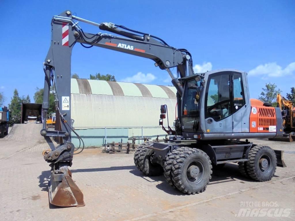 Atlas 160 W Ratasekskavaatorid