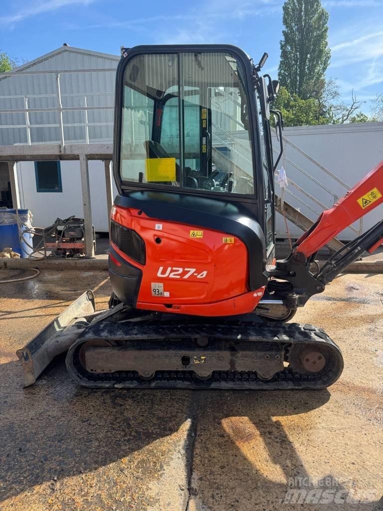 Kubota U 27-4 Miniekskavaatorid < 7 t