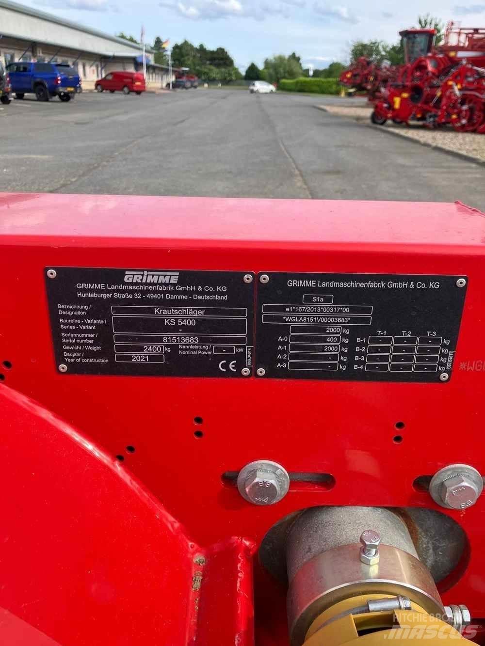 Grimme KS 5400 Kartulitehnika - Muud