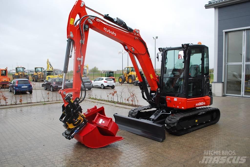 Kubota KX 060 - 6 tons Miniekskavaatorid < 7 t