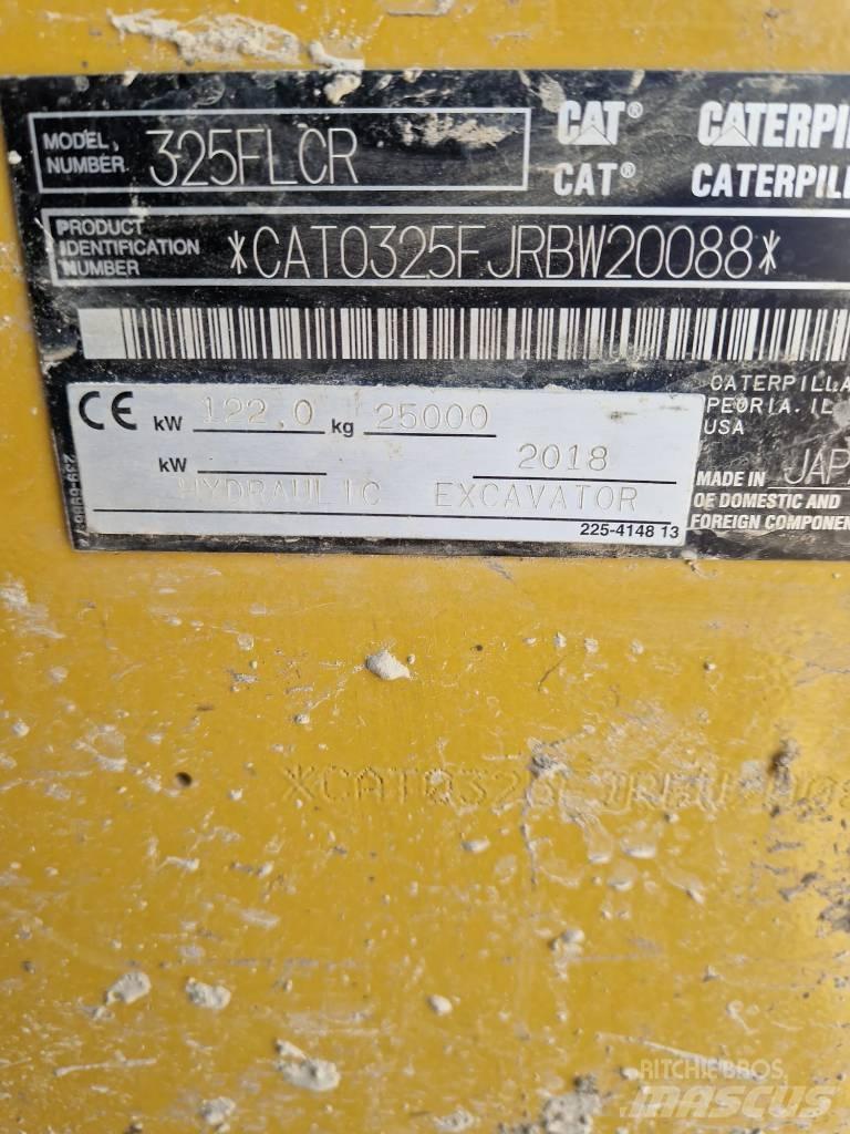 CAT 325 F Roomikekskavaatorid