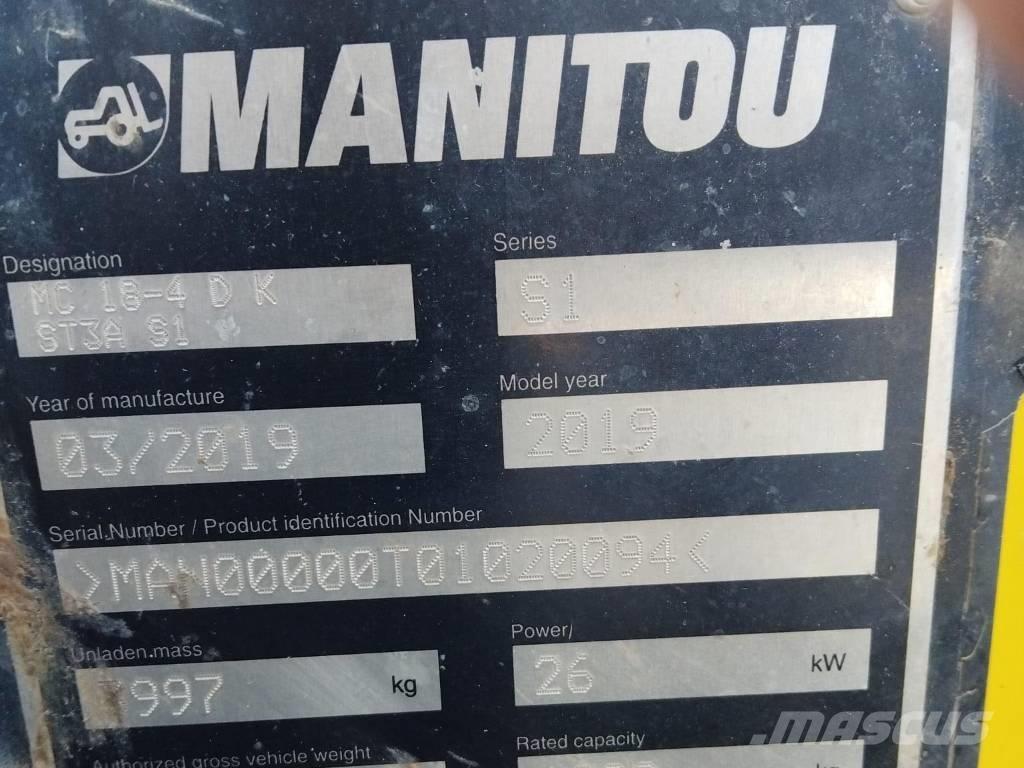 Manitou MC 18 Diiseltõstukid