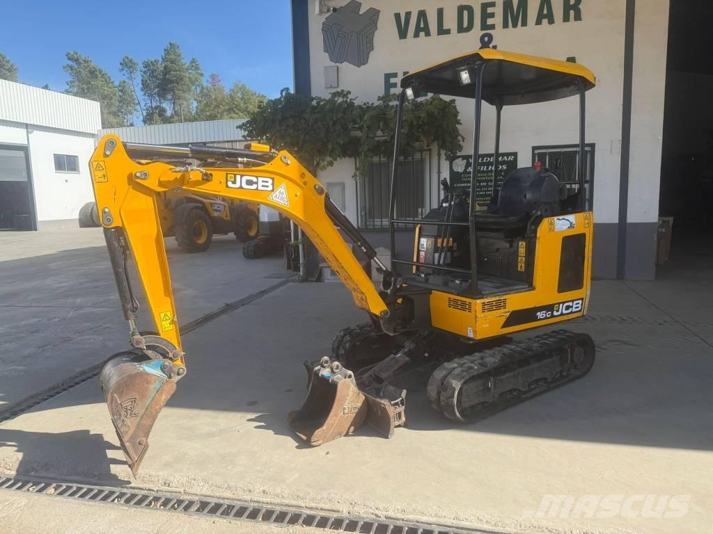 JCB 16 C-1 Miniekskavaatorid < 7 t