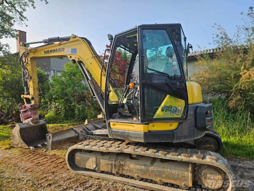 Yanmar Vio 80-1A Väikeekskavaatorid 7t-12t
