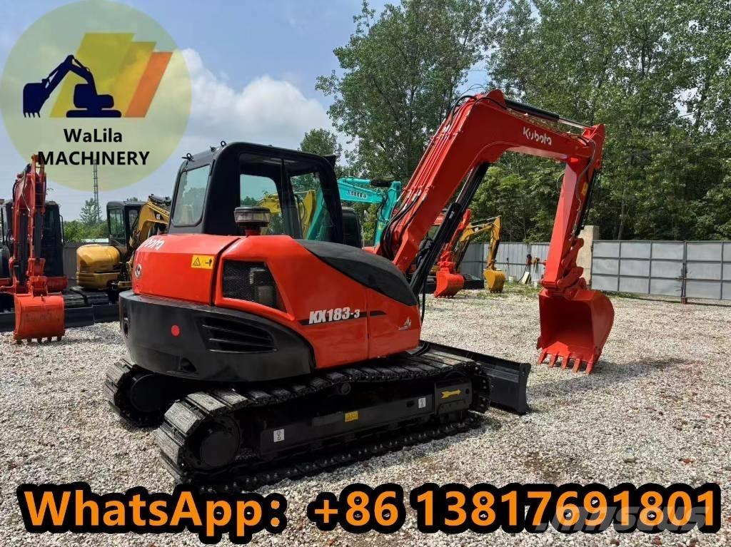 Kubota KX 183 Roomikekskavaatorid