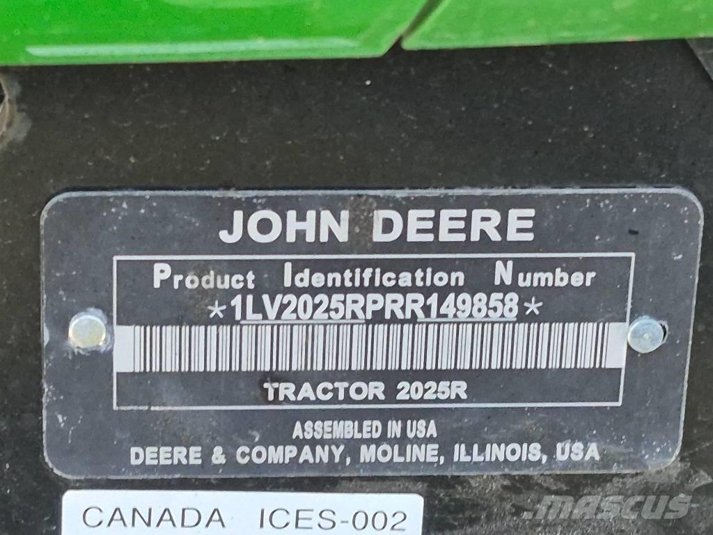 John Deere 2025 R Traktorid
