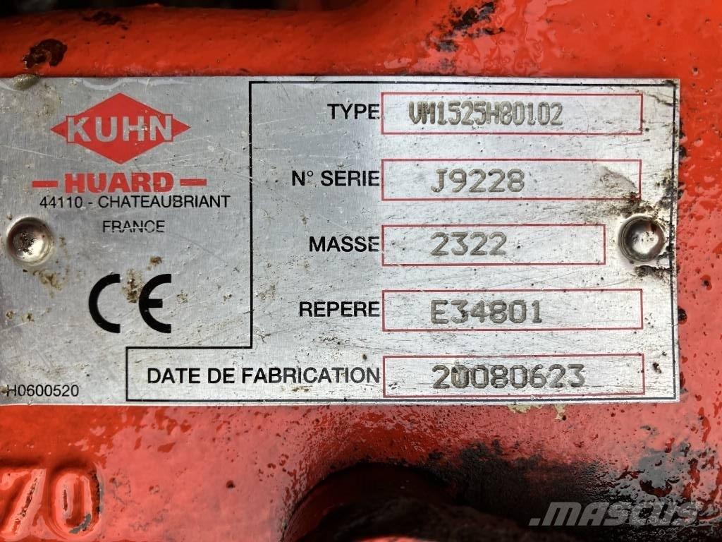 Kuhn Vari-Master 152 Pöördadrad