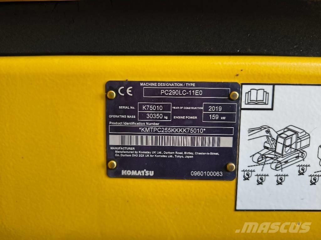 Komatsu PC 290 LC-11 Roomikekskavaatorid