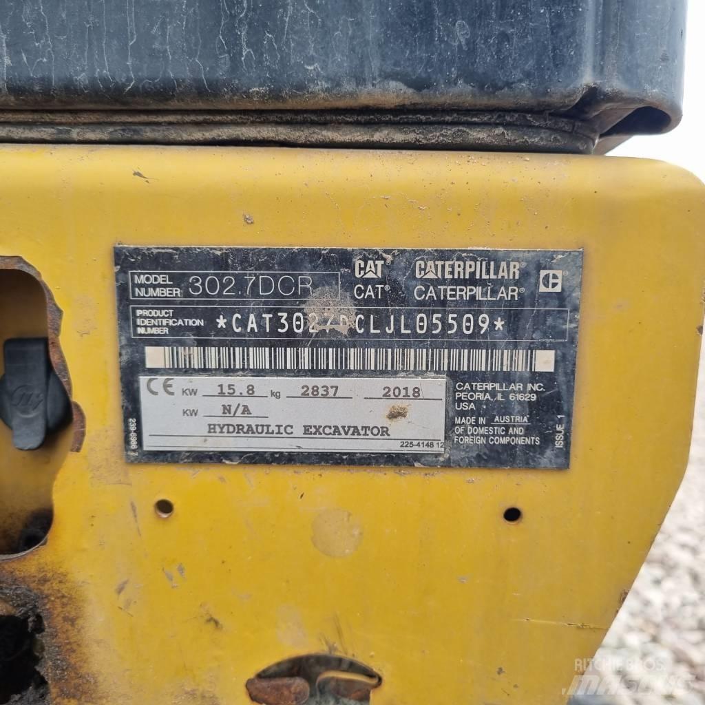 CAT 302.7 D CR Miniekskavaatorid < 7 t