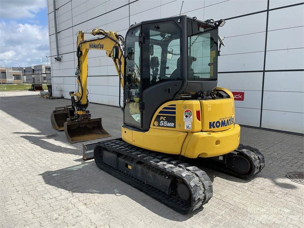 Komatsu PC55MR-5 Ratasekskavaatorid