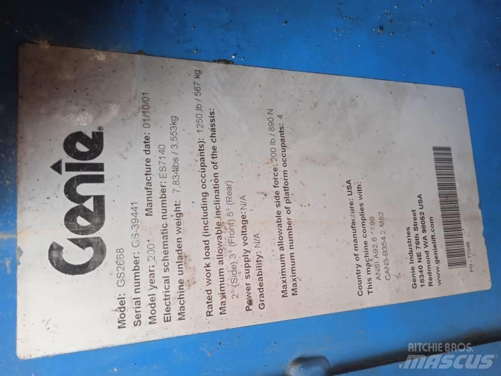 Genie GS 2668 RT Käärtõstukid
