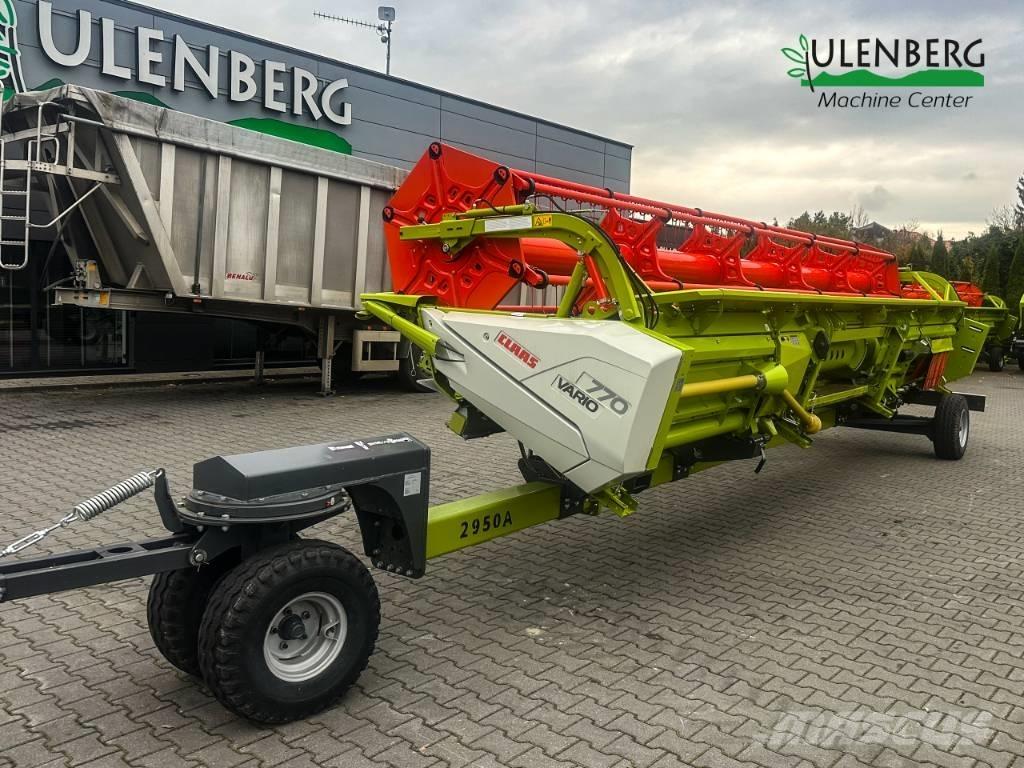CLAAS Vario 770 Lisavarustus ja komponendid