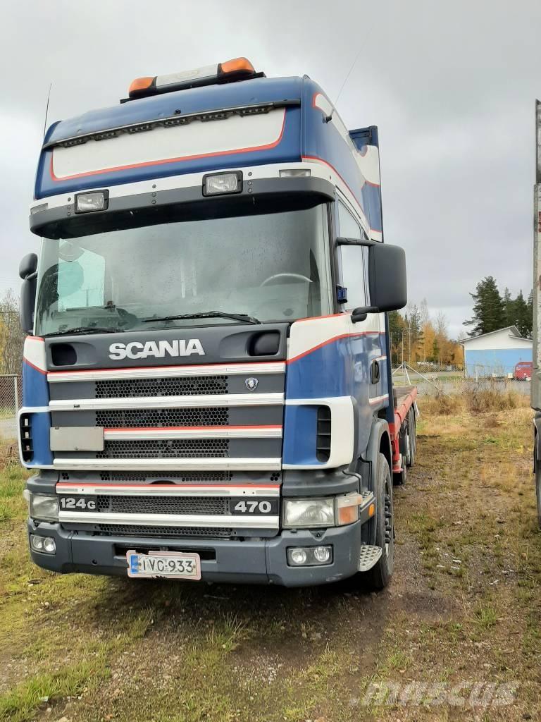 Scania R 124 Kraanaga veokid