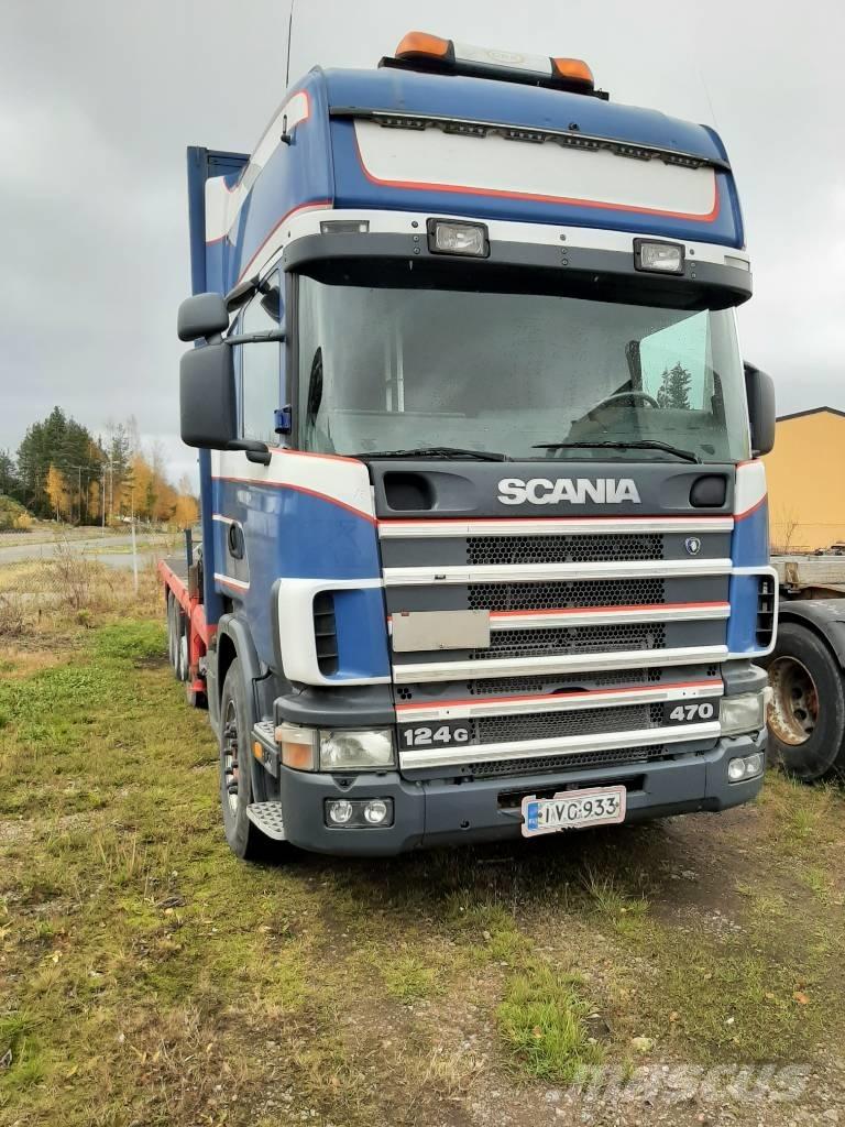 Scania R 124 Kraanaga veokid