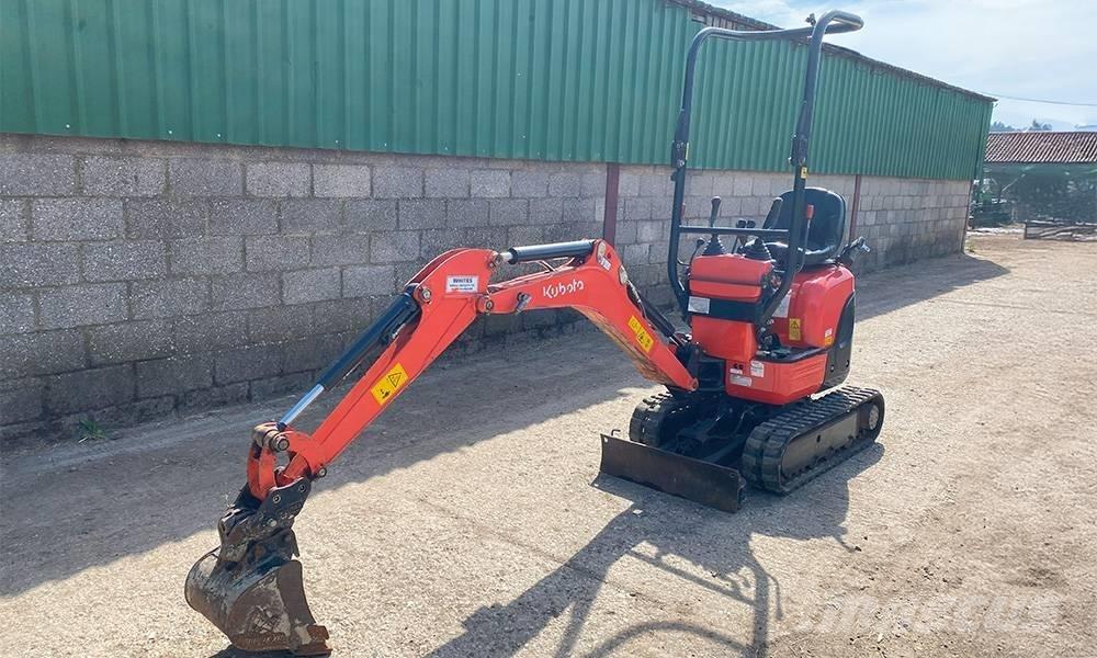 Kubota K 008-3 Miniekskavaatorid < 7 t