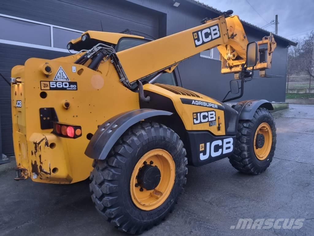 JCB 560-80 Teleskooplaadurid