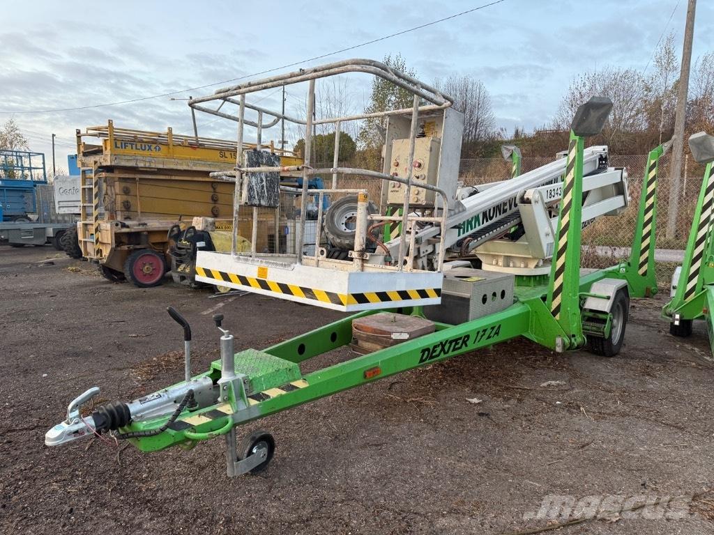 Dexter 17ZA Järelveetavad korvtõstukid