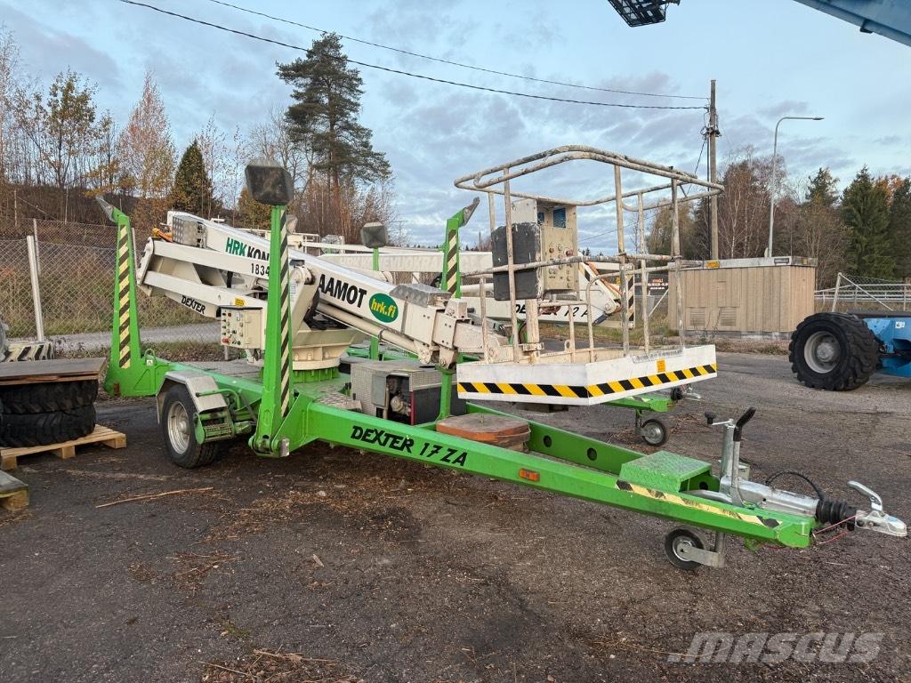 Dexter 17ZA Järelveetavad korvtõstukid