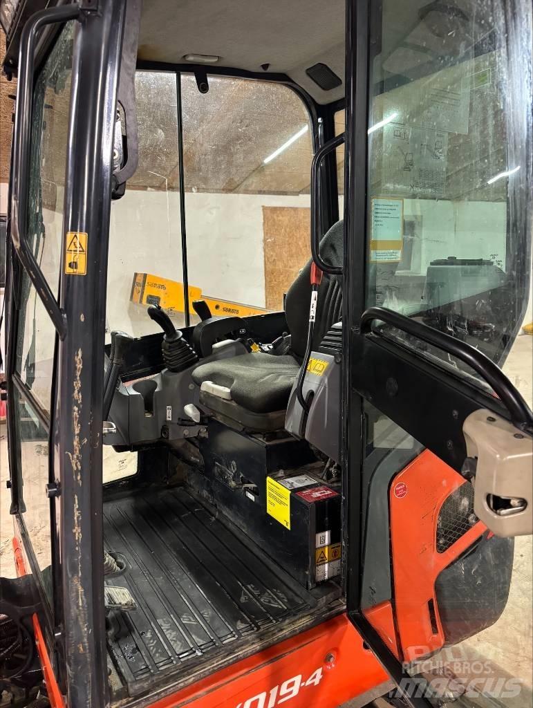 Kubota KX 19-4 Miniekskavaatorid < 7 t