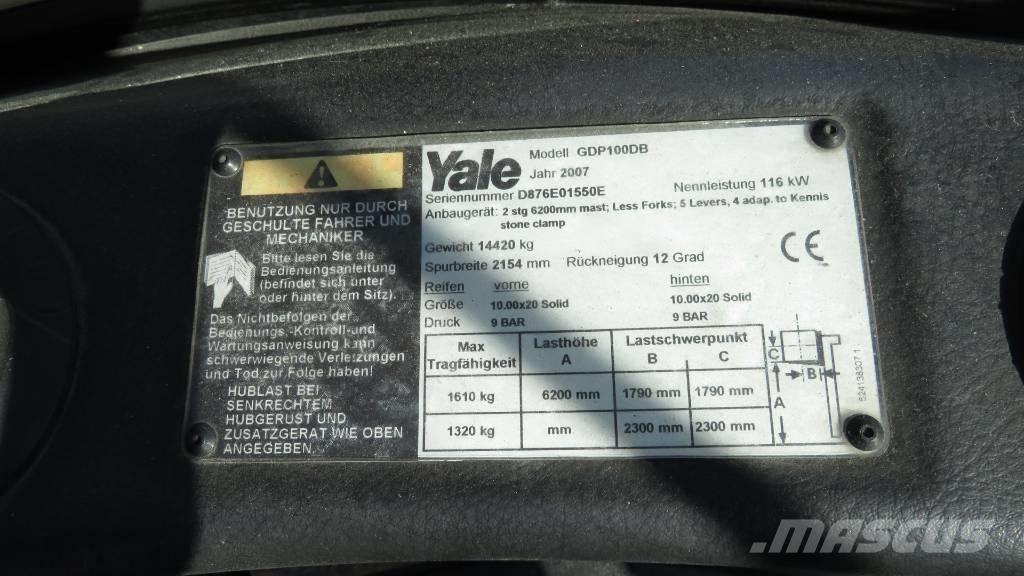 Yale GDP 100 DB Diiseltõstukid