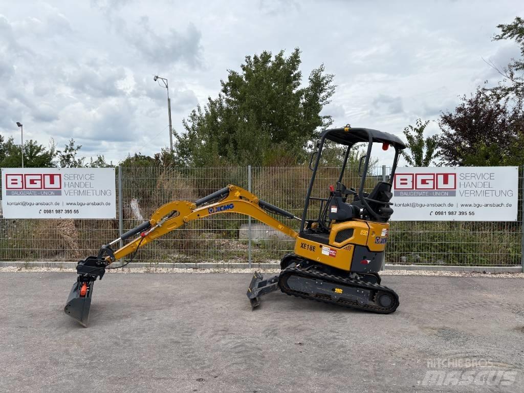 XCMG XE 18 E Miniekskavaatorid < 7 t