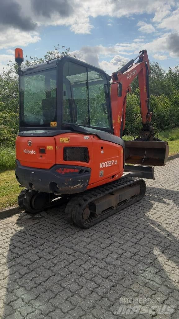 Kubota KX027-4 Miniekskavaatorid < 7 t