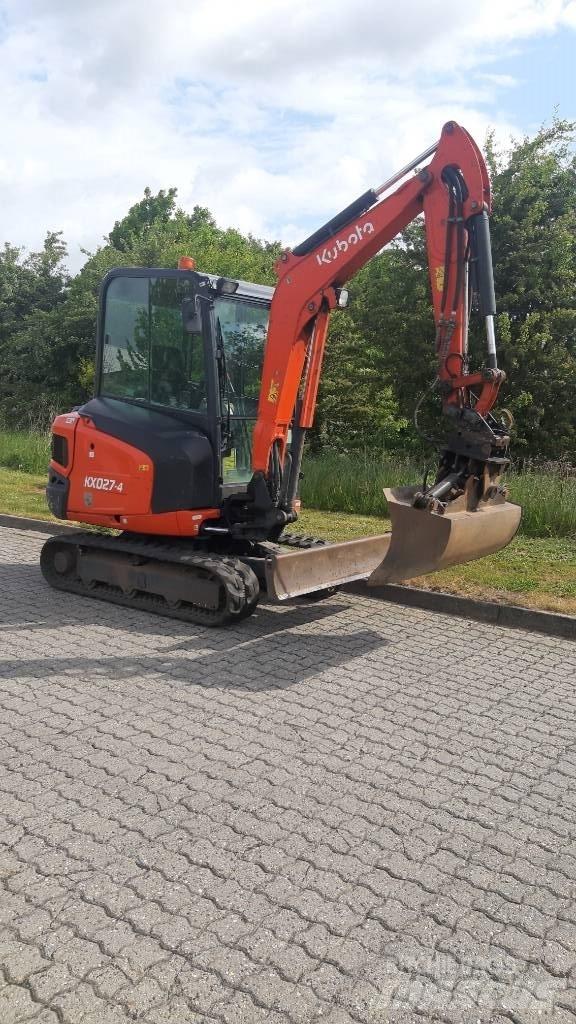 Kubota KX027-4 Miniekskavaatorid < 7 t