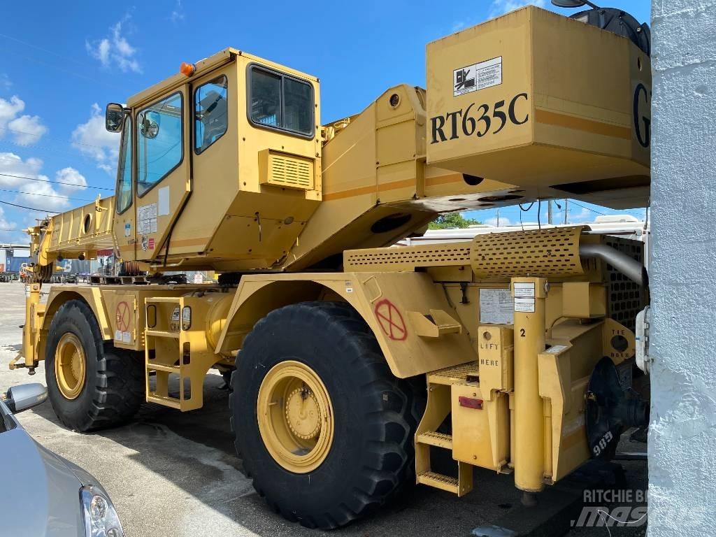 Grove RT 635 C Raske maastiku tõstukid