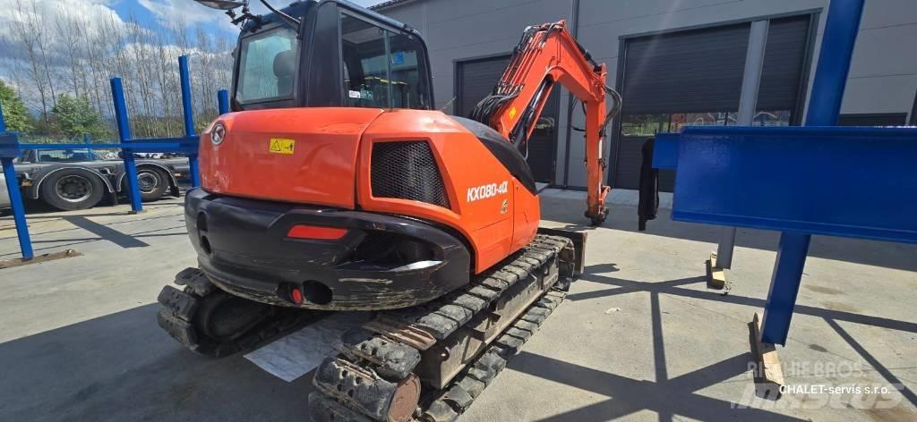 Kubota KX 080-4 CX Väikeekskavaatorid 7t-12t