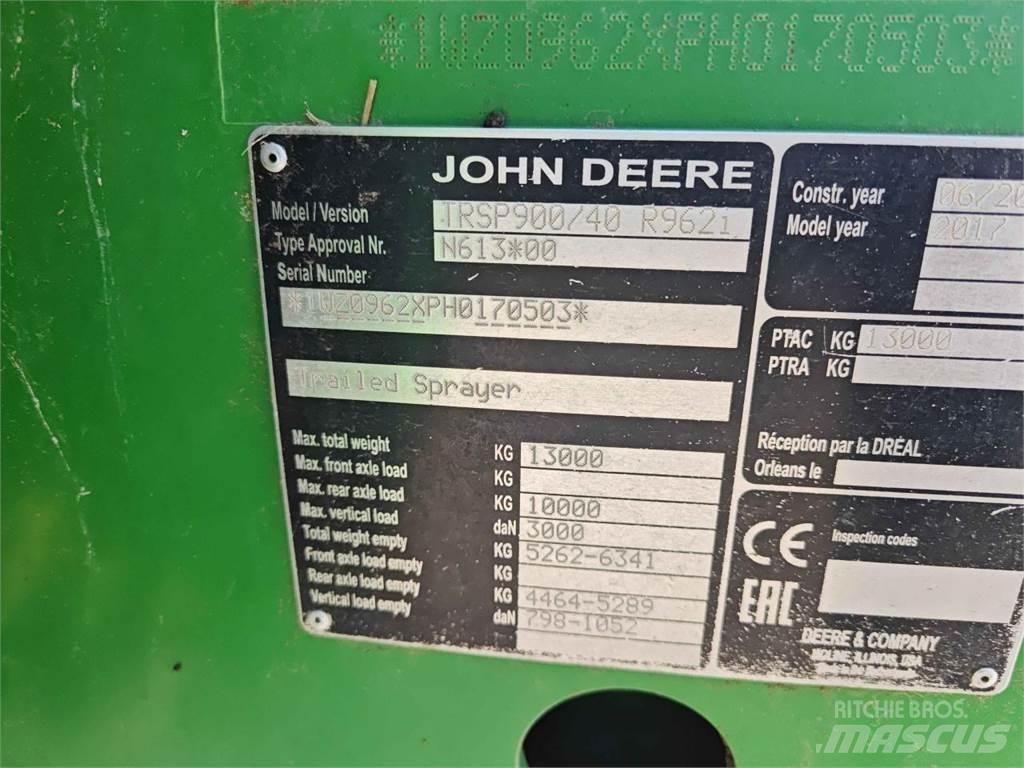 John Deere R962i Haagispritsid