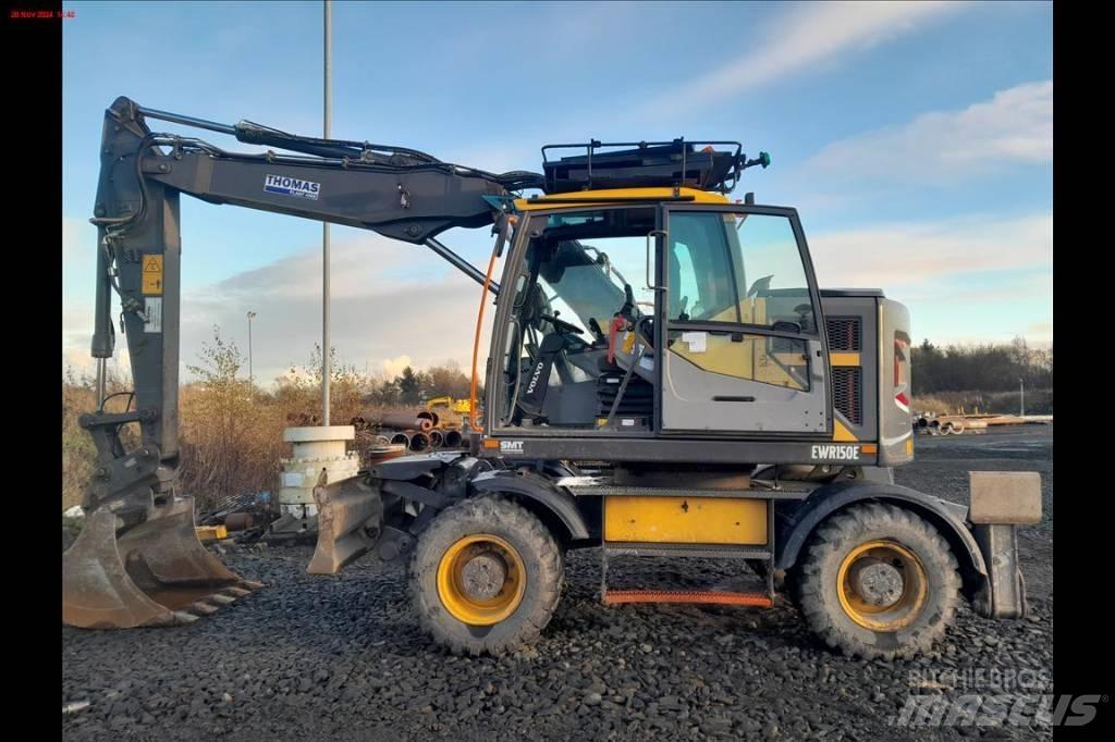 Volvo EWR 150 E Ratasekskavaatorid