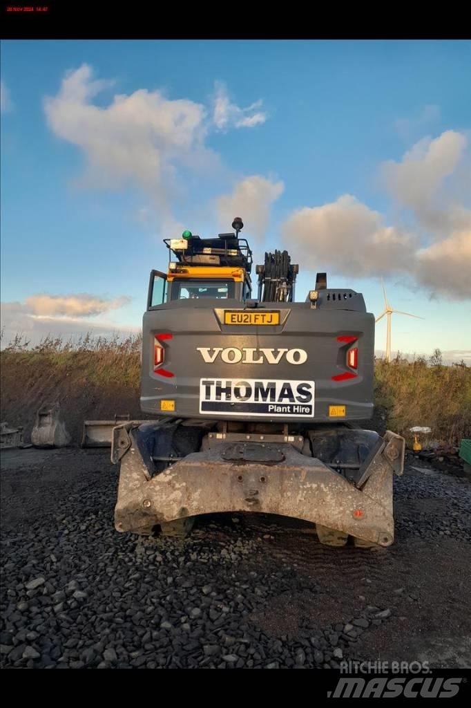 Volvo EWR 150 E Ratasekskavaatorid