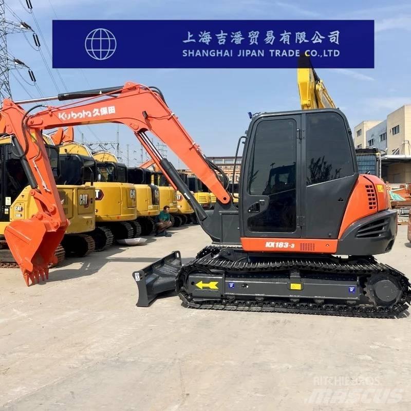 Kubota KX 183 Väikeekskavaatorid 7t-12t
