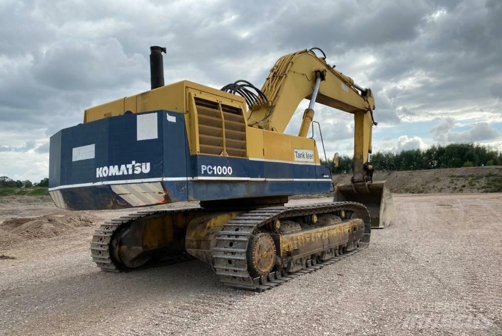 Komatsu PC 1000-1 Roomikekskavaatorid