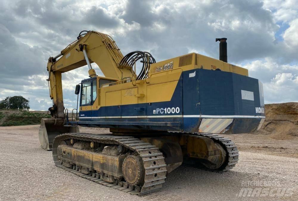 Komatsu PC 1000-1 Roomikekskavaatorid