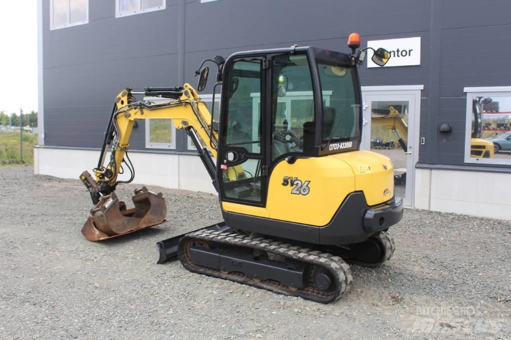 Yanmar SV 26 Miniekskavaatorid < 7 t