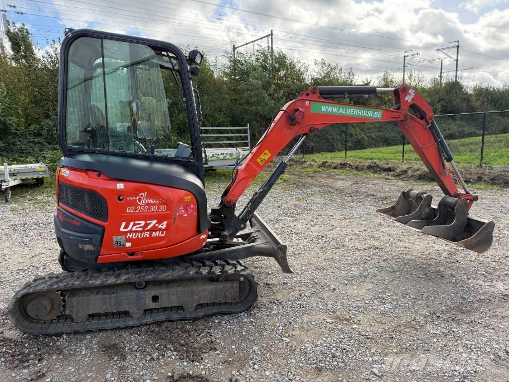 Kubota U 27-4 Miniekskavaatorid < 7 t