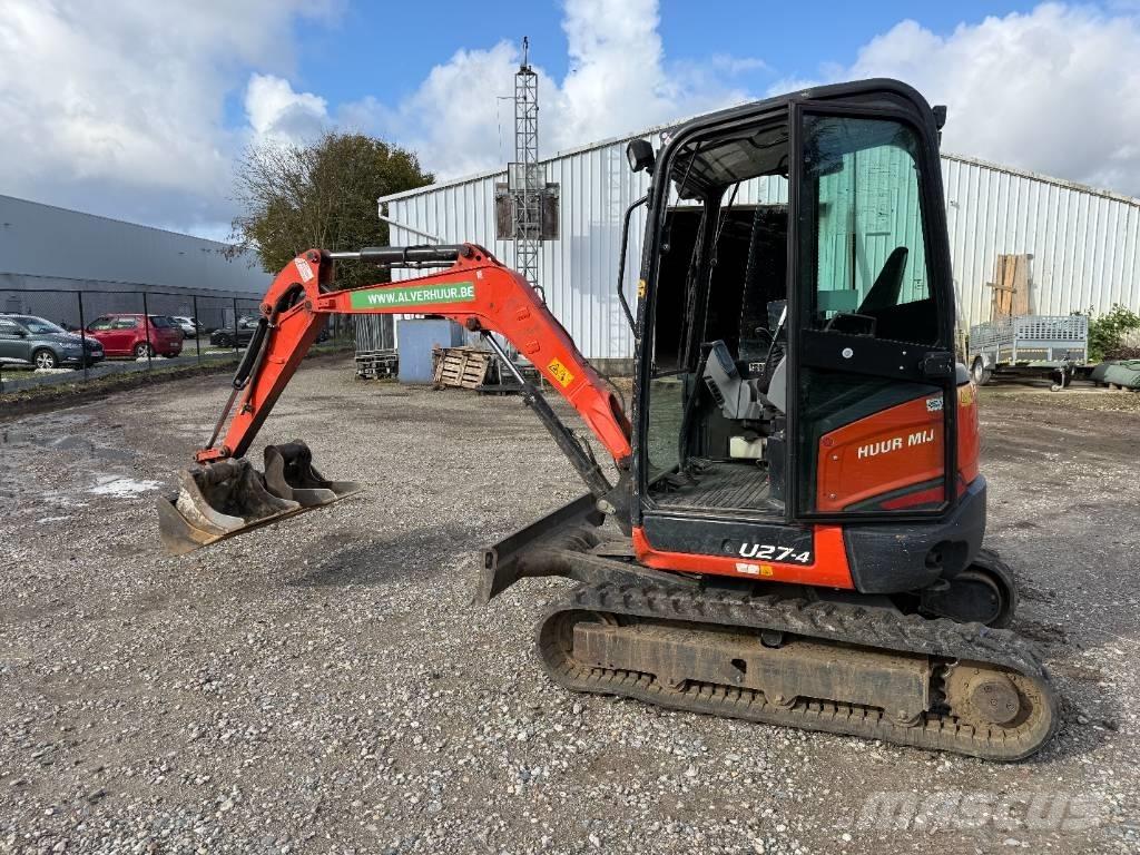 Kubota U 27-4 Miniekskavaatorid < 7 t