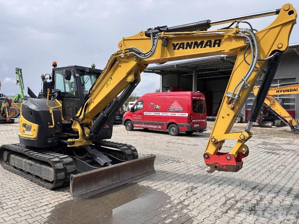 Yanmar VIO 80-2PB Väikeekskavaatorid 7t-12t