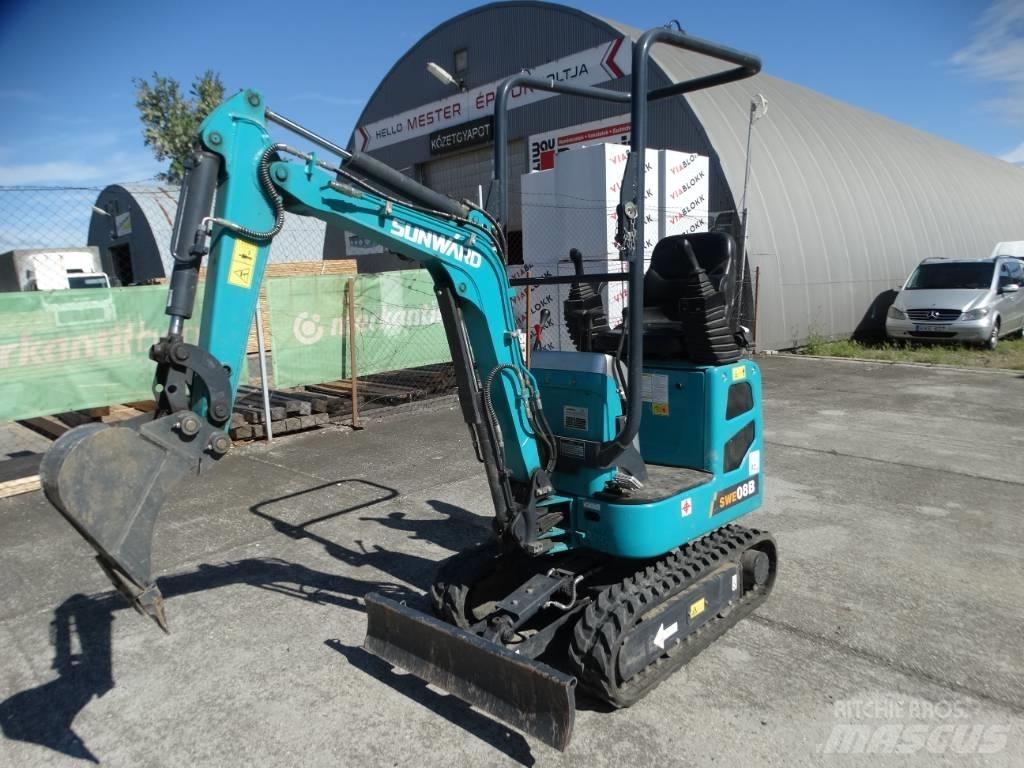Sunward SWE 08 B Miniekskavaatorid < 7 t