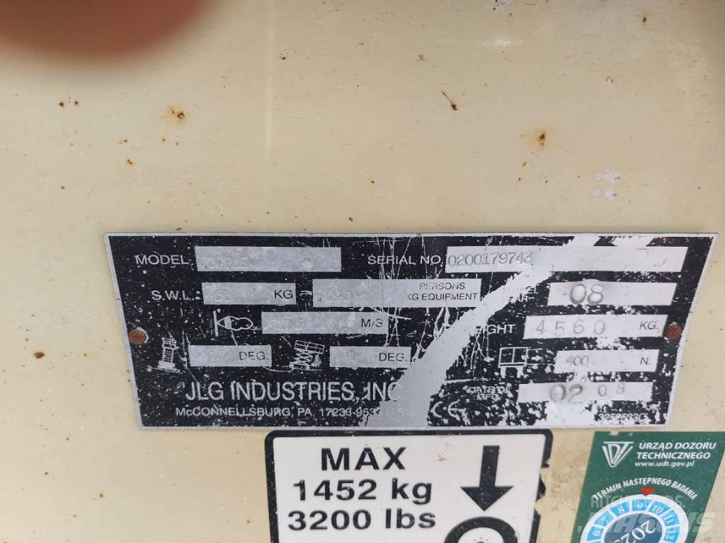 JLG 3369LE Käärtõstukid