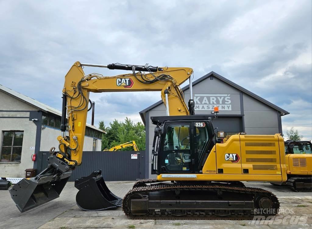 CAT 326-07 Roomikekskavaatorid