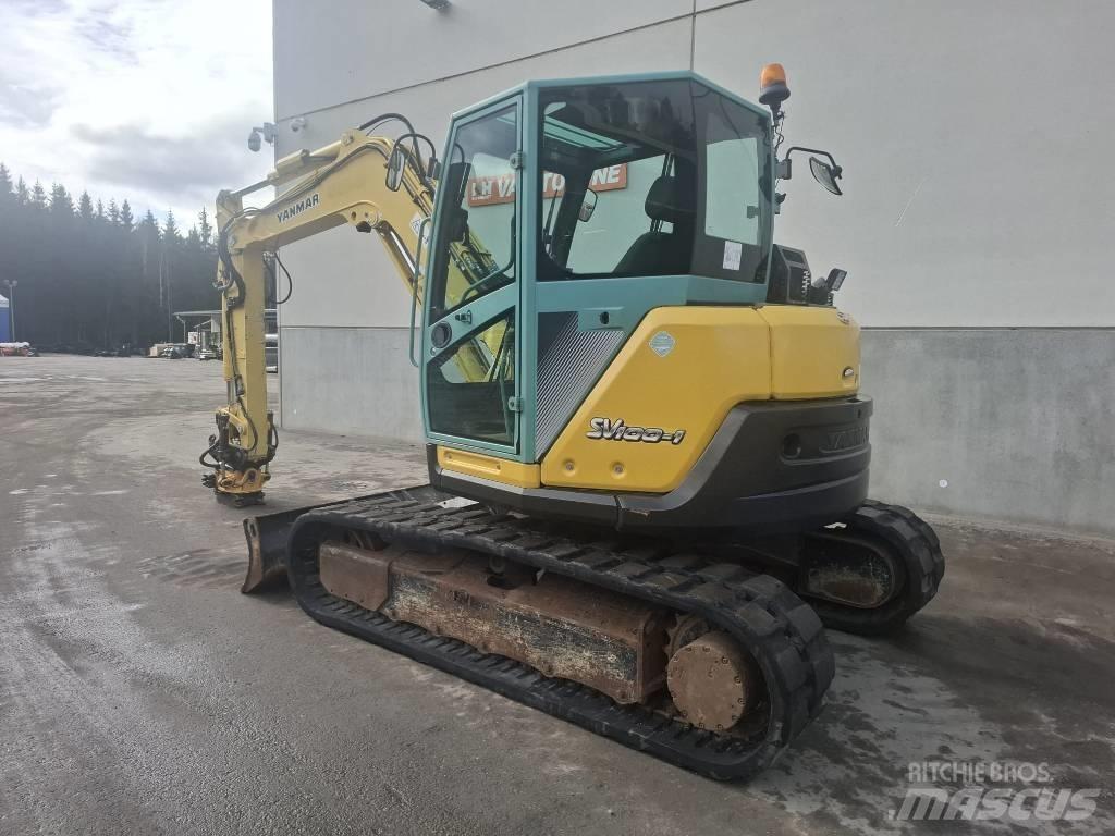Yanmar SV 100-1A Väikeekskavaatorid 7t-12t