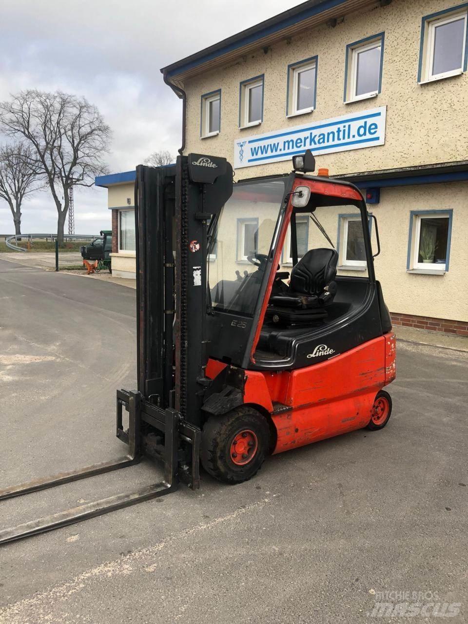 Linde E 25 Elektritõstukid